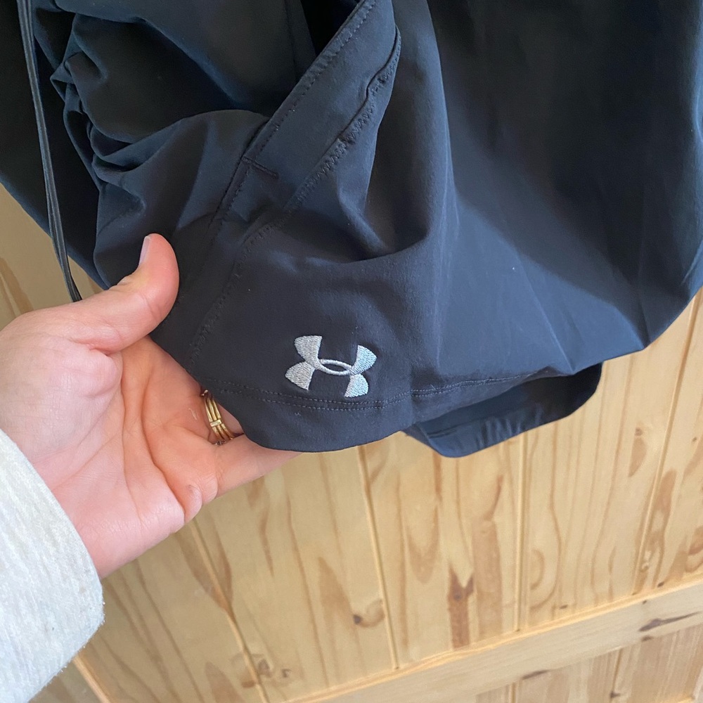 Under Armour St. Jude 1/2 Zip Pullover Hoodie Black MD HeatGear Lightweight - Picture 6 of 15